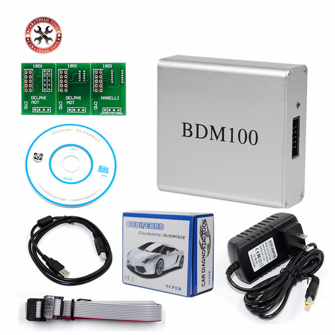 BDM100 V1255 Professional ECU Flasher Chip Tuning Programmer Interface BDM 100 ECU Flasher Code Reader OBDII Diagnostic tool ► Photo 1/6