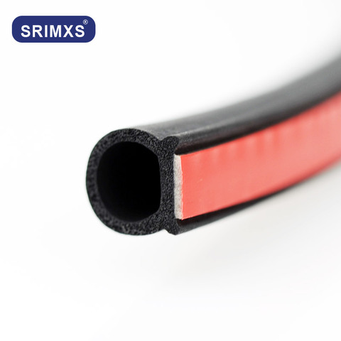 Car Door Seal Strips Small D Shape Weatherstrip Rubber Seals Sound Insulation Sealing Strip for Toyota Automobiles Accessories ► Photo 1/6