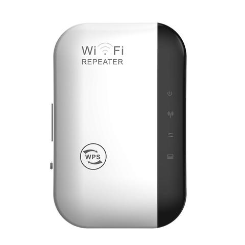 300Mbps WiFi Extender Signal Booster Long Range Coverage Wireless Internet Amplifier Covers 15 Devices ► Photo 1/6