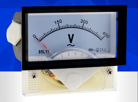 85L17 Analog Panel Volt Voltage Meter Voltmeter Gauge AC 0-450V  70*40mm ► Photo 1/4