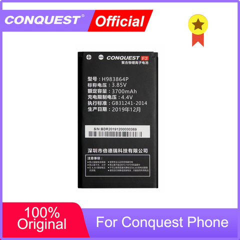 CONQUEST Original Rugged Smartphone Battery For Conquest S6/S8/S11/S12Pro/F2 Replacement Li-ion Batteries Internal for Phone ► Photo 1/6