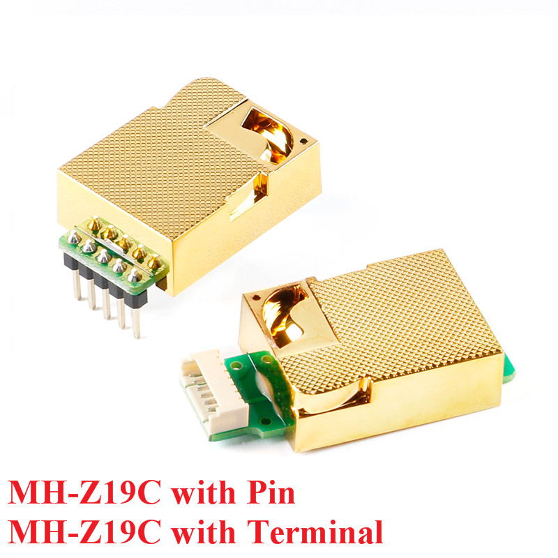 1PCS ORIGINAL & Brand New MH-Z19 CO2 Sensor 0~5000ppm NEW 