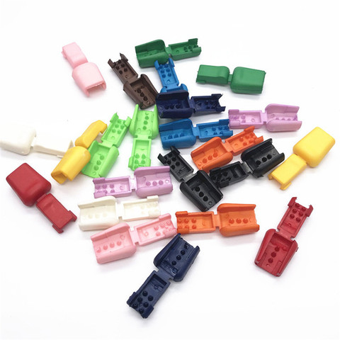 20Pcs Cord Lock Ends Rope Buckle Zipper Pull Stopper Zip Clips for Backpack Sportswear Shoelace Lanyard DIY Paracord Accessories ► Photo 1/6