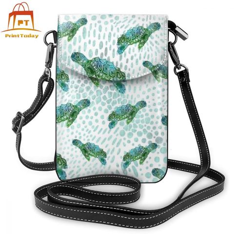 Turtle Shoulder Bag Turtle Leather Bag Pattern Multi Function Women Bags Crossbody Womens Student Small Purse ► Photo 1/6