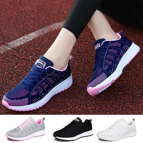 Women's Men's Fashion Casual Lightweight Breathable Soft Lace Up Sport Running Shoes sneakers women ► Photo 1/6