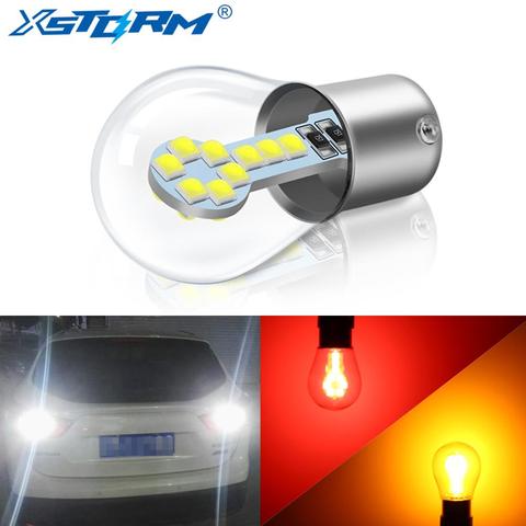 1156 BA15S P21W Led 1157 BAY15D P21/5W Led Bulbs Ampoule R5W R10W 18SMD 800LM Car Fog Lights DRL Turn Signal Lamp 12V White ► Photo 1/6