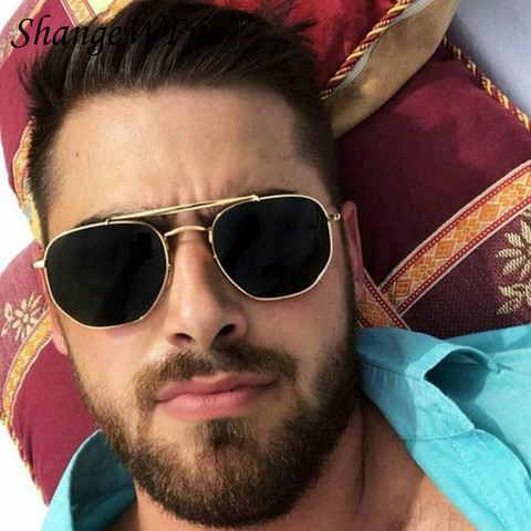 2022 Classic Sunglasses Men Polarized Retro Aviation Metal Frame Sunglass Women Brand Design Pilot Male Sun Glasses Driving ► Photo 1/6