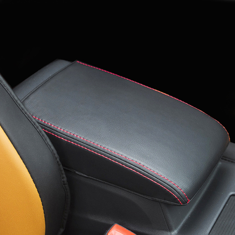 Car center armrest box protective cover PU leather accessories for VW Passat B8 2016 2017 2022 console seat armrest box cover ► Photo 1/6