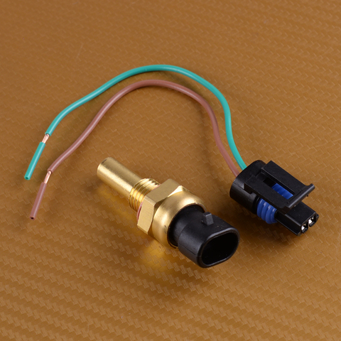 beler Engine Coolant Temperature Sensor with Connector Fit for Buick Cadillac GMC Daewoo Isuzu Hummer Pontiac 12162193 15326388 ► Photo 1/5