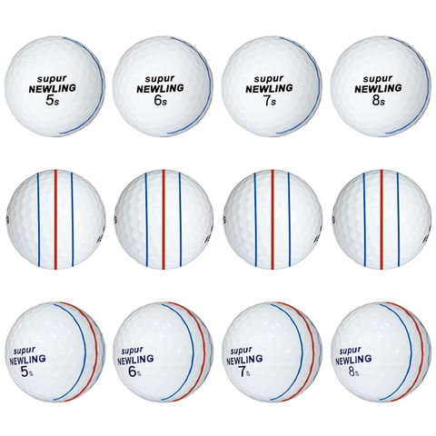 12 Pcs Golf Balls Supur Newling Two Layers Three Layers  Super Long Distance Golf Ball ► Photo 1/6