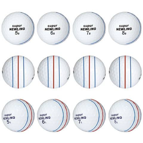 12 Pcs Golf Balls Supur Newling Two Layers Three Layers  Super Long Distance Golf Ball ► Photo 1/6