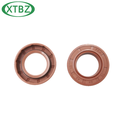 FKM Oil Seal Rotary Shaft TC-25*35*36*37*38*40*41*42*45*46*47*48*50*52*55*60*62*65*72*80*4/5/6/7/8/10/12 Double Lip Tc oil seal ► Photo 1/4