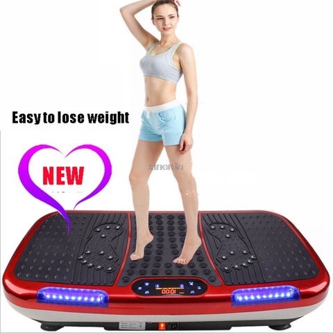 Indoor Electric Music Lazy Lose Weight Shake Body Vibration Exercise Machine Losing Weight Shaking Slimming Fitness Equipment ► Photo 1/6