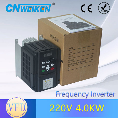 Water Pump Constant Pressure Water Supply Special Frequency Converter 1.5-2.2-4kw Universal three-phase single-phase ► Photo 1/6
