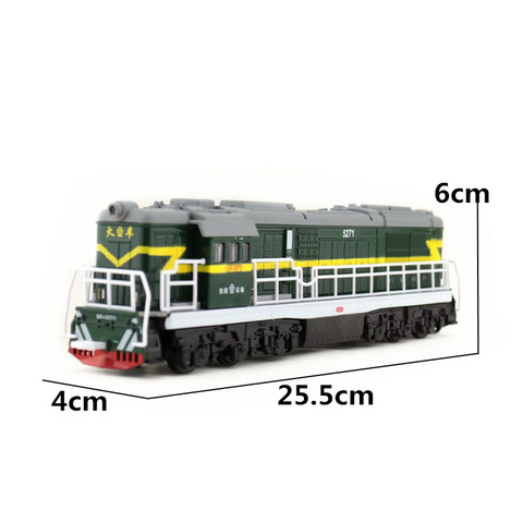 boys toy 1/87 Alloy Locomotive Pull Back Model Train Toy Sound Light Children Toys Car ► Photo 1/6