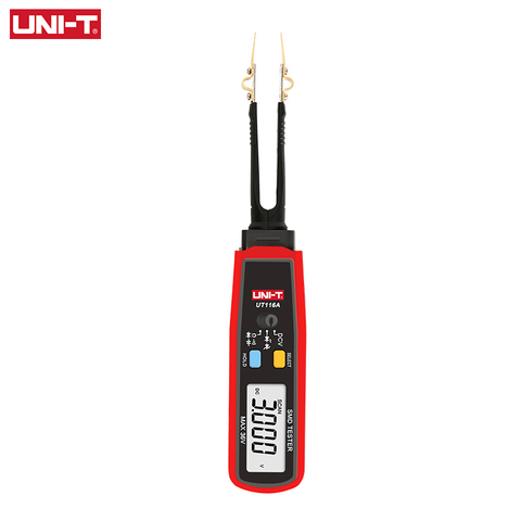 UNI-T UT116A SMD Tester Meter Multimeter Rotable Tweezer Resistance Capacitance LED Diode Continuity Battery Tester ► Photo 1/5