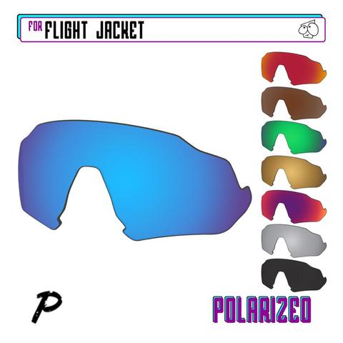 EZReplace Polarized Replacement Lenses for - Oakley Flight Jacket Sunglasses - Multiple Options ► Photo 1/6