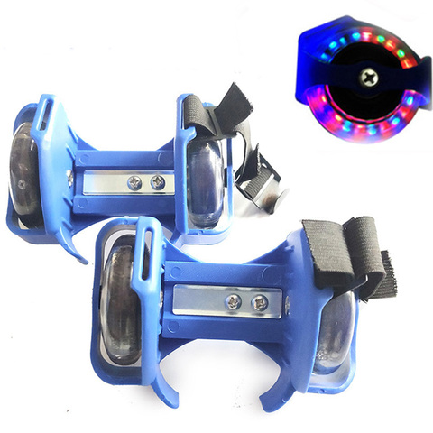 Flashing Roller Skating Shoes Small Whirlwind Pulley Flash Wheel heel Roller Skates Sports Rollerskate Shoes for Kids ► Photo 1/6