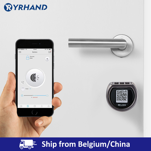 Smart Cylinder Lock With APP Keyless Electronic Door Lock Bluetooth Lock Digital Code RFID Card Electric Lock ► Photo 1/6