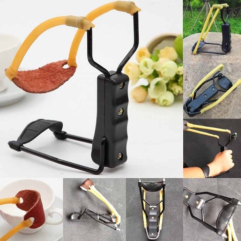 Powerful Outdoor Hunting Sling Shot Folding Wrist Adult Slingshot Catapult Tool Schleuder Tirachinas ► Photo 1/6