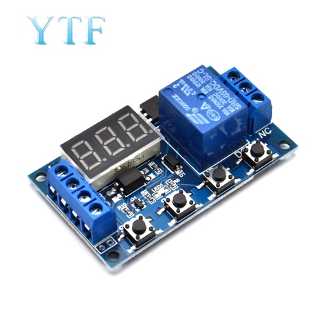 1 channel relay module Delay Disconnection Triggers Delayed Cycle Timing Circuit Switch XY-J02 ► Photo 1/4