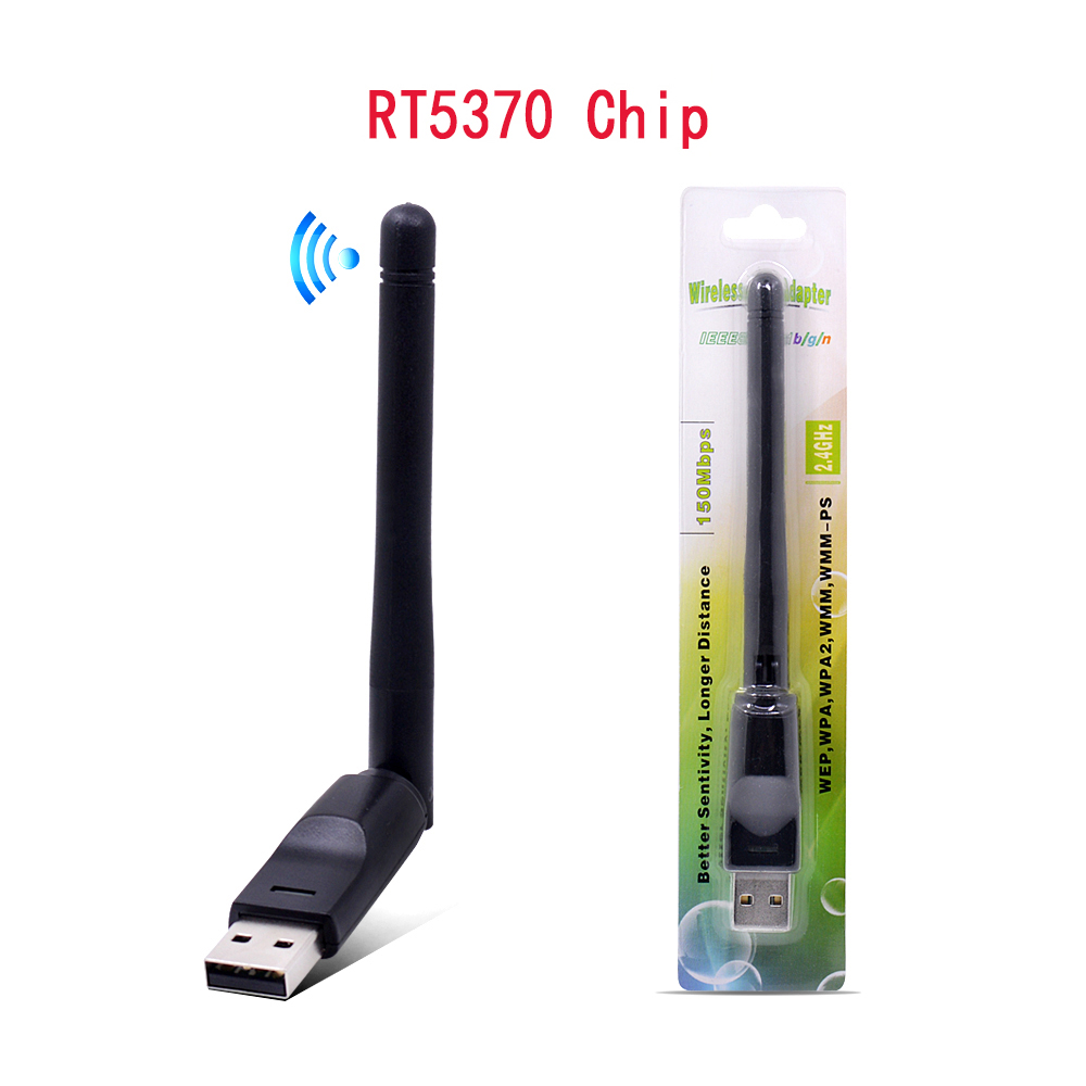 2.4G 150M Wireless USB WiFi Adapter 2DB Wifi Antenna WLAN Network Card USB WiFi Receiver RT5370 Chip for Win 10 PC - Price history & Review | AliExpress Seller - CREACUBE Store |