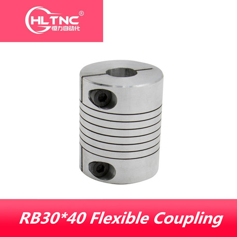 1pcs RB D30 L40 CNC Stepper Motor Shaft Coupler Flexible Coupling 8/9.5/10/12/12.7/14/15/16mm Motor Connector 8*14mm ► Photo 1/4