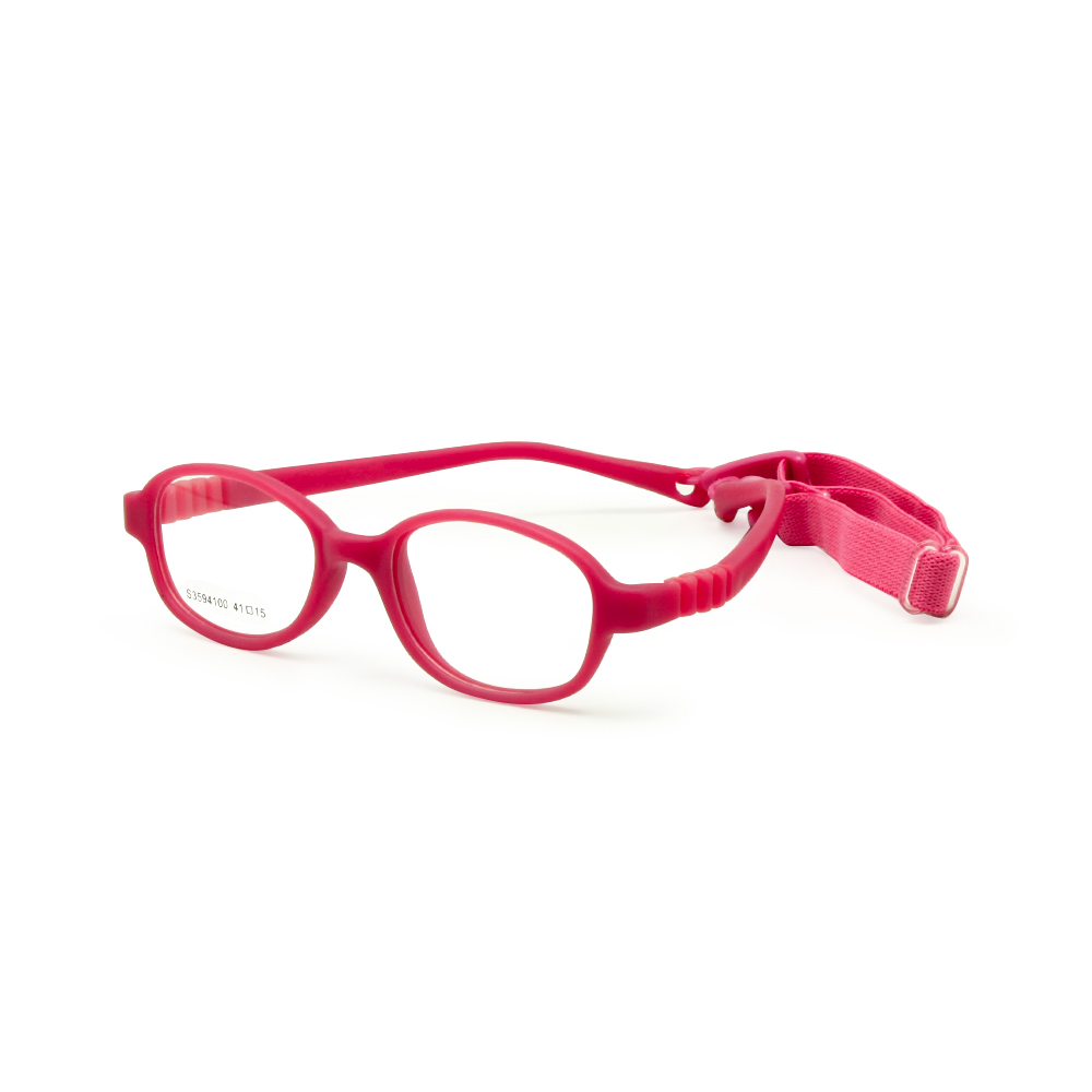 SECG Optical Children Glasses Frame TR90 Silicone Glasses Children Flexible  Protective Kids Glasses Diopter Eyeglasses Rubber
