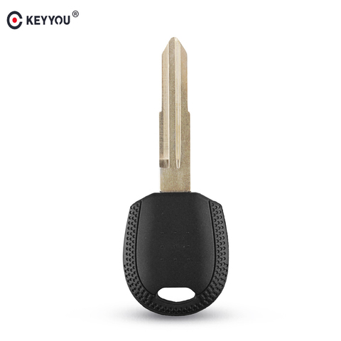 KEYYOU 10X New Transponder Key Shell Uncut Blade for Kia Soul Key Case auto accessories FOB Right/Left blade ► Photo 1/5