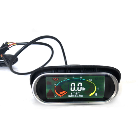 12v/24v Truck Car Oil Pressure Gauge Engine Oil Pressure Meter Monitor Display M-OPG-01 ► Photo 1/6