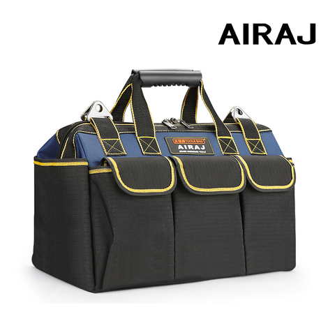 AIRAJ Upgrade Tool Bag 13/15/17/19/21/23 in Electrician Bag 1680D Oxford Waterproof Wear-resistant Strong Tool Storage Toolkit ► Photo 1/6
