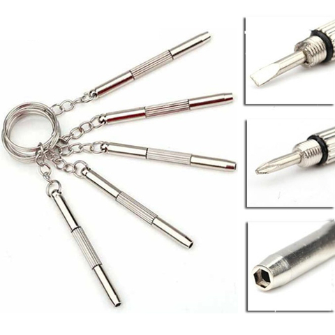 New fashion Multifunctional Outdoor Combination Tool Screwdriver Portable Mini Utility Pocket Multi Tool Keychain Key Ring Clasp ► Photo 1/6