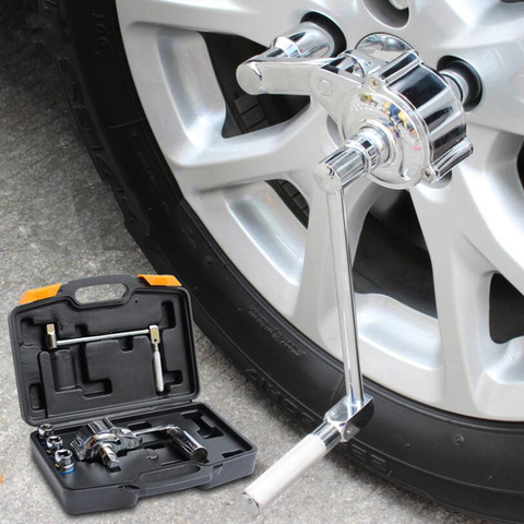 Torsion torque multiplier wrench lug nut remover type automobile tire removal labor saving wrench ► Photo 1/6