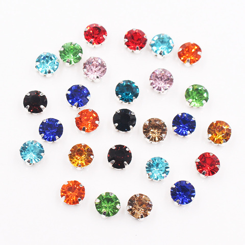 Promotion 5.0mm Ss20 Crystals Claw Rhinestones Clear Stones And Crystals  Strass Silver Claw Sew On Rhinestones For Clothes - Price history & Review, AliExpress Seller - MAKLIN Rhinestones Directly Store