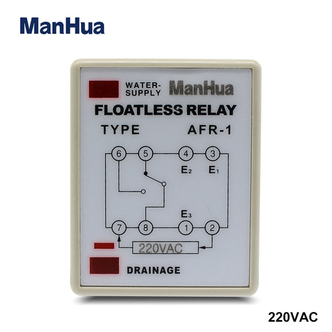 ManHua Water Supply Floatless Relay 220VAC 50/60Hz AFR-1 Water Level Controller Soft Starting ► Photo 1/1