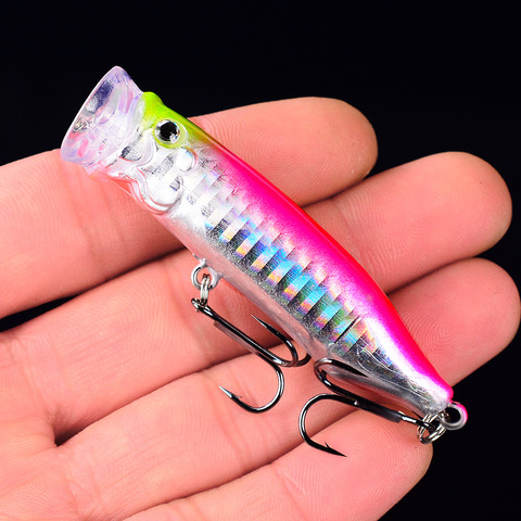 Popper Fishing Lure Weights 9.4G/7CM Bait Poppers Topwater Lure Trolling Lures Pesca Wobbler Articulos De Pesca Isca Artificial ► Photo 1/6
