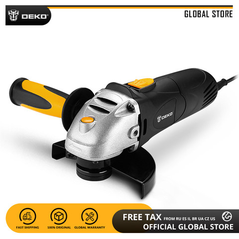 DEKO DKAG25LD1/DKAG25LD2 Electric Angle Grinder Grinding Machine Wood/Metal Cutting Tool  Power Tool ► Photo 1/6