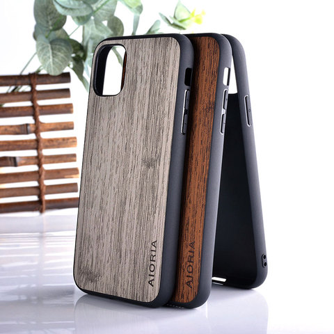 Case for iphone 4 4s se 2022 7 6 8 6s plus x xr xs 11 12 pro max mini cover funda wood Bamboo pattern leather Vintage case capa ► Photo 1/6