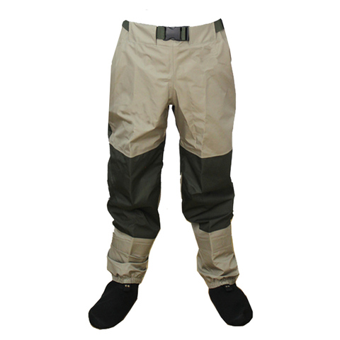 3 Layer Breathable Waterproof Fly Fishing Waist Waders Stockingfoot High Pant Wader Durable Duck Hunting Wading Pants ► Photo 1/6