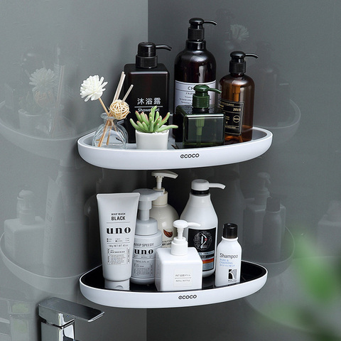 Bathroom Shelf Triangle Storage Rack Storage Organizer For Lotions Housekeeper On Wall Organizer For Bathroom Accessories ► Photo 1/6