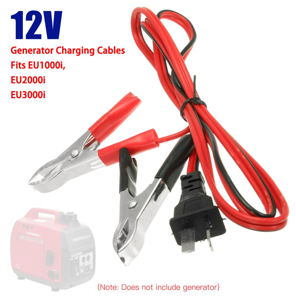 DC12V Generator DC Charging Cable Cord Wire For Honda Generator EU1000i/EU2000i 