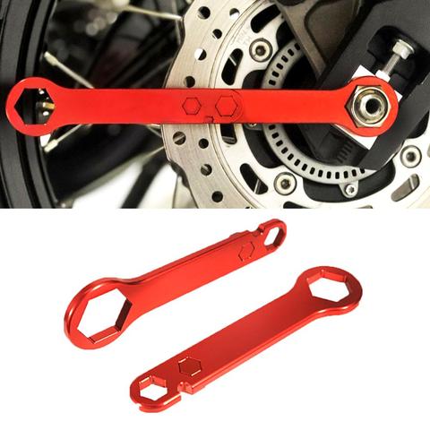 RED WHEEL CHANGE TOOL KIT FOR HONDA AFRICA TWIN CRF1000 L LA DC ADV 2016 17 18 19 20 ► Photo 1/6