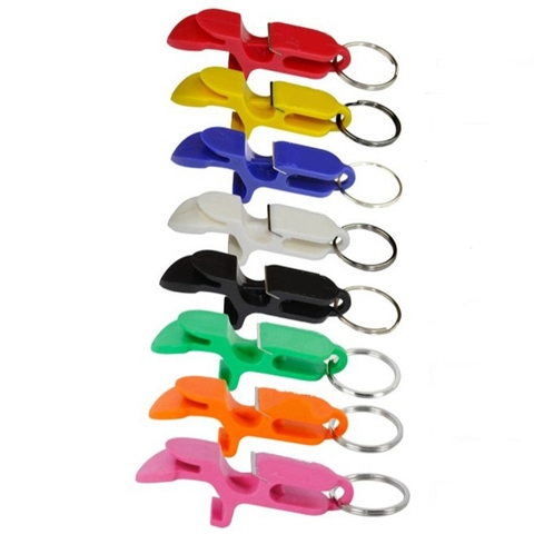 (Pack of 10)Shotgun tool bottle opener keychain - beer bong shotgunning tool - great for parties, party favors, wedding gift ► Photo 1/6