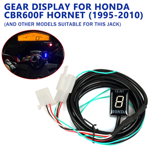 Motorcycle Speed Display Meter Gear Indicator For Honda Hornet CB400 CBR150 CB1100SF CBR929RR VTX1300 VT750S NRX1800  X4  X11 ► Photo 1/6