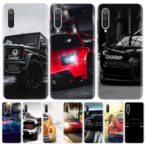 Sports Cars Male Men Phone Case for Xiaomi Redmi Note 9S 8T 8 7 8A 7 7A 6A 4X S2 MI 10 9 8 CC9 Lite F1 Pro Fashion Cover Capa ► Photo 1/6