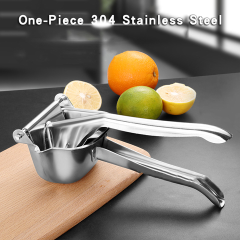 304 Stainless Steel Juicer Portable Manual Vegetable Fruit Juicer Press Lemon Pomegranate Juice Maker Squeeze Station Blender ► Photo 1/5