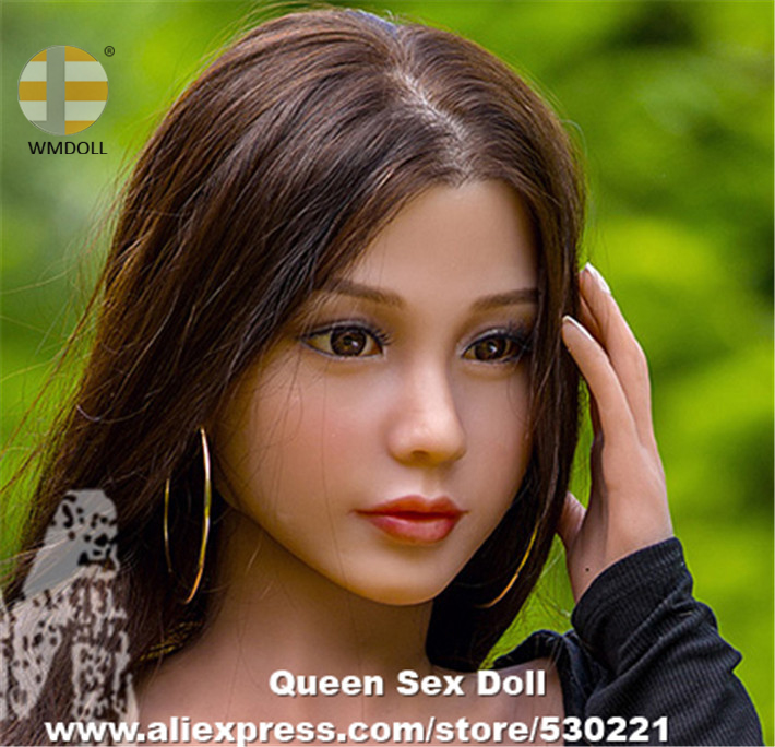Top Quality Wmdoll Sex Doll Head For Real Silicone Sexy Dolls Japanese Tpe Lifelike Adult Love