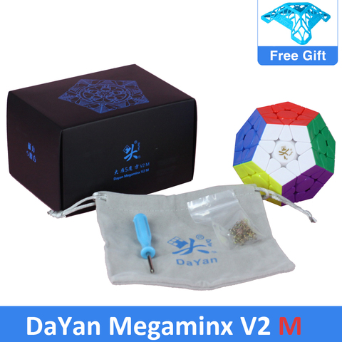 Original DaYan Megaminxes V2 M 12 sides magnetic cube puzzles Dayan 3x3 dodecahedron cubo magico educational toys for kids ► Photo 1/6