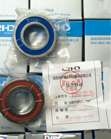 1 Pair 7002 7003 7005 bearing  H7002C 2RZ P4 15X32X9 Sealed Angular Contact Bearings Speed Spindle Bearings CNC spindle bearings ► Photo 1/6