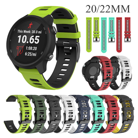 22MM 20MM Silicone Strap Watchband for Xiaomi LS05 Huami Amazfit GTR 47MM 42MM GTS Smart Wristband Colorful Replacement Bracelet ► Photo 1/6